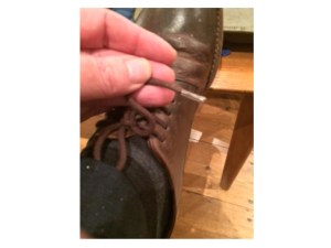 teleomeres are on the end of chromosomes like the bits of plastic on the end of shoelaces - to stop them fraying