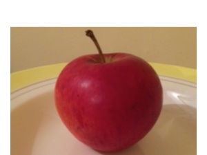 The information for this red apple is coded in the silicon chips of your computer as 0s and 1s, in a particular sequence to allow the screen to form this image. How does it work in your brain?